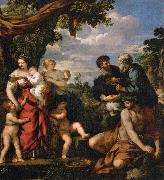 Pietro da Cortona The Alliance of Jacob and Laban USA oil painting artist